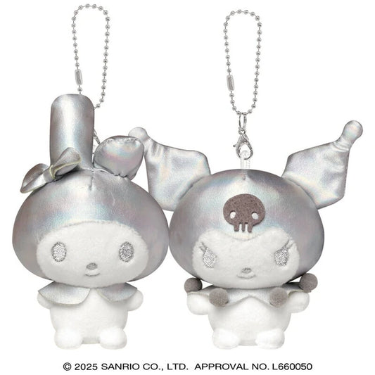 Nico 毛絨鑰匙圈 銀色 Sanrio 人物 預購截止日期:10 月 20 日 批發價請inbox查詢