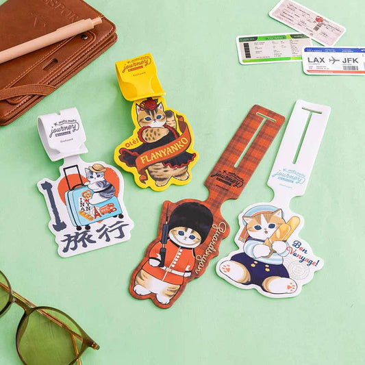 mofusand mofumofu旅行 造型行李牌(我愛旅行)