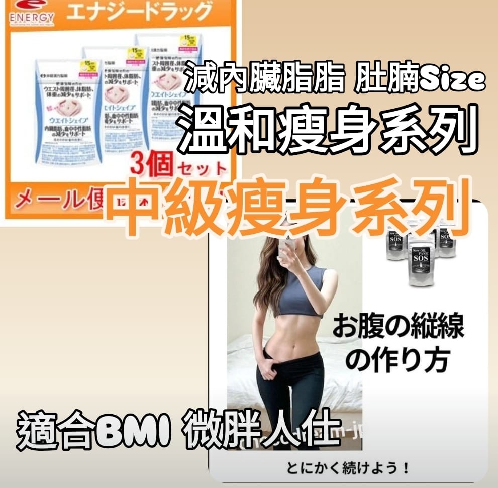 適合微胖人仕 中級瘦身 有助於減少內臟脂肪和血液三酸甘油酯/改善高BMI 伊藤漢方減肥塑形