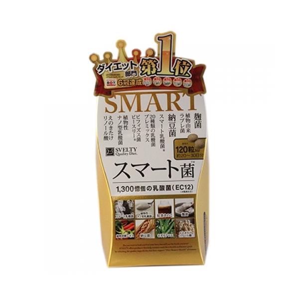 樂天排名第1 Svelty - SMART EC12 1300億乳酸菌 瘦身 納豆菌 每日建議2-4粒,