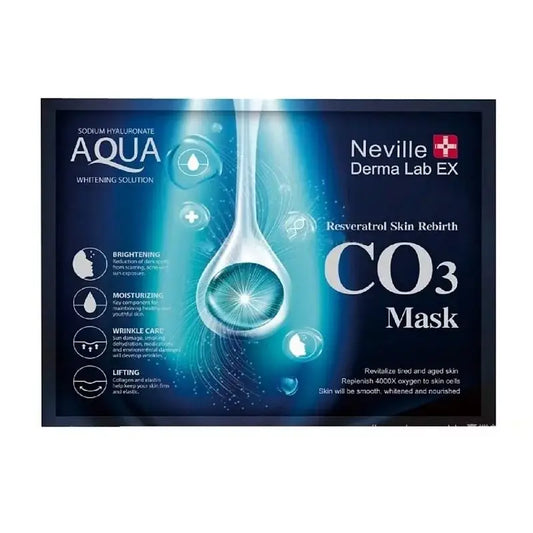 #CO3面膜 法國 Neville 白藜蘆醇肌膚重生 CO3 蛻變面膜 (4000倍注氧 | 抗氧修復) 