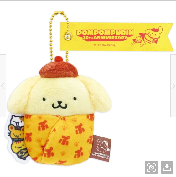 布丁狗狗30週年紀念襁褓吉祥物