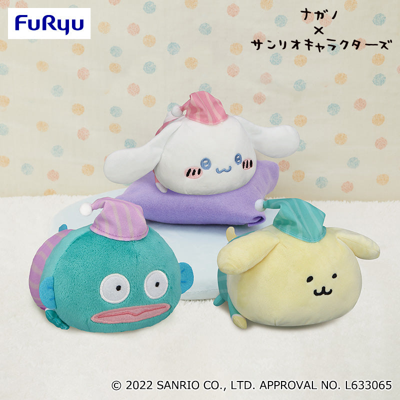 SANRIO CHIIKAWA ナガノ×サンリオキャラクターズ いっしょにねんねBIGぬいぐるみ 10月5日到貨