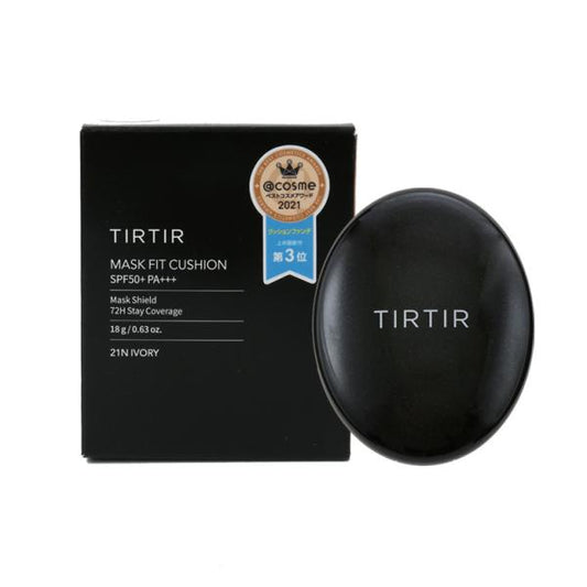 TIRTIR Cushion黑色氣墊 適合所有遮蓋氣墊 Normal Size N 17/21/23N SPF50+PA+++ 氣墊粉底