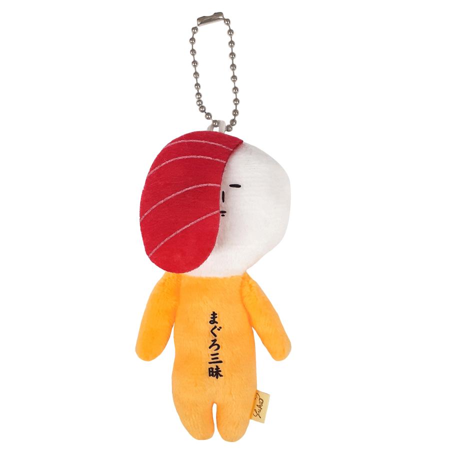 Yukio厭世公仔 Yukio吉祥物壽司鯛魚（高級魚肉的美味）壽司[九洲限定] 有鐳射標籤 訂貨14-20天