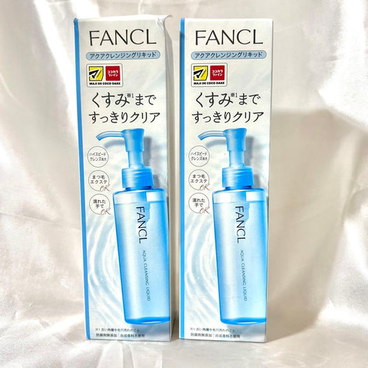 松本清 X FANCL限定!! AQUA卸妝水 180ML aqua cleansing liquid [訂購14-18天]