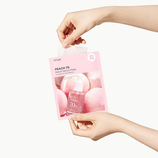 活力蜜桃肌🍑 Anua水蜜桃煙酰胺美白面膜 Anua Peach 70 Niacin Serum Mask 2pcs ($38/2pcs)