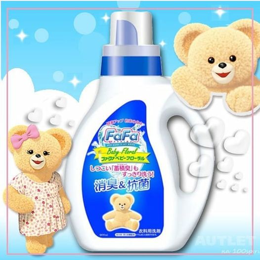 日本製 FaFa 熊寶貝 洗衣劑 洗衣精 