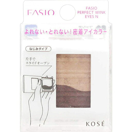 高絲FASIO Fasio Perfect Wink Eyes Familiar Type BR-1 Brown 1.7g