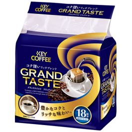 KEY COFFEE 滴漏咖啡 濃味 18袋(袋裝) 批發6袋