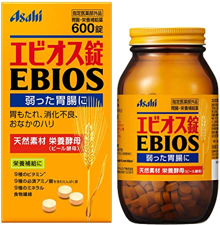  朝日Ebios腸道調節益生菌劑600錠 