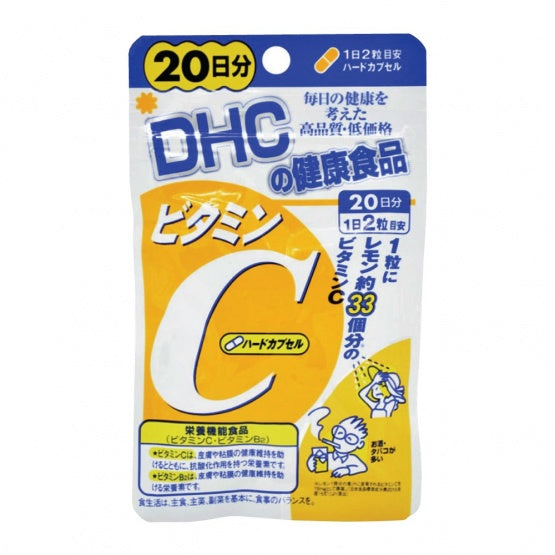 DHC 維他命C補充食品20日份 (40粒) - 東京雜貨店 Chocodream_JP