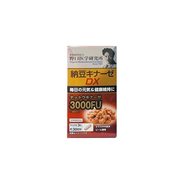 野口醫學研究所納豆激酶DX 90粒“保健食品” - 東京雜貨店 Chocodream_JP