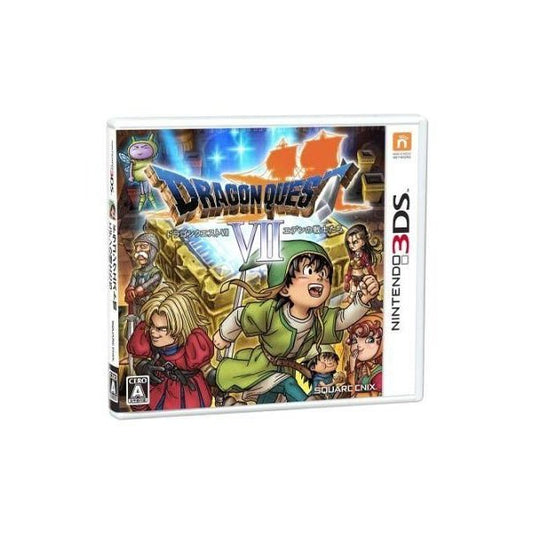 中古 ニンテンドー Nintendo 3DS Dragon Quest VII DQ 7 Japan 4988601007795 送貨時間2周