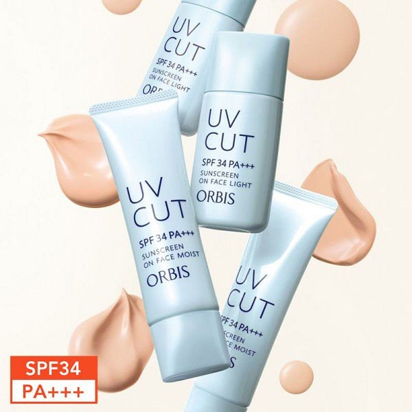 Orbis UV cut sunscreen on face 無油防曬底霜 SPF34 PA++ - 東京雜貨店 Chocodream_JP